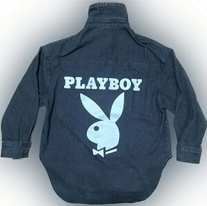 Men's Vintage PlayBoy Denim Jacket😎